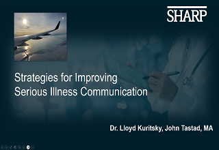 SCMG ACP - Strategies for Improving Serious Illness Communication 2023 - Online Banner